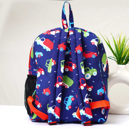 Personalised Car Printed Kids Bag Pack